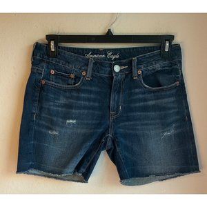 American Eagle Sz.2 Women's Denim Jean Short Cotton Low rise